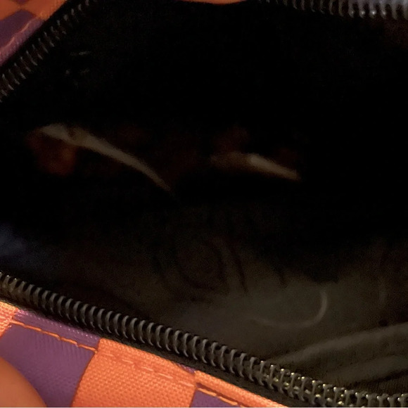 Neff Momentum Crossbody Bag Orange / Purple / Black bag width 8 in NWT - Picture 7 of 7